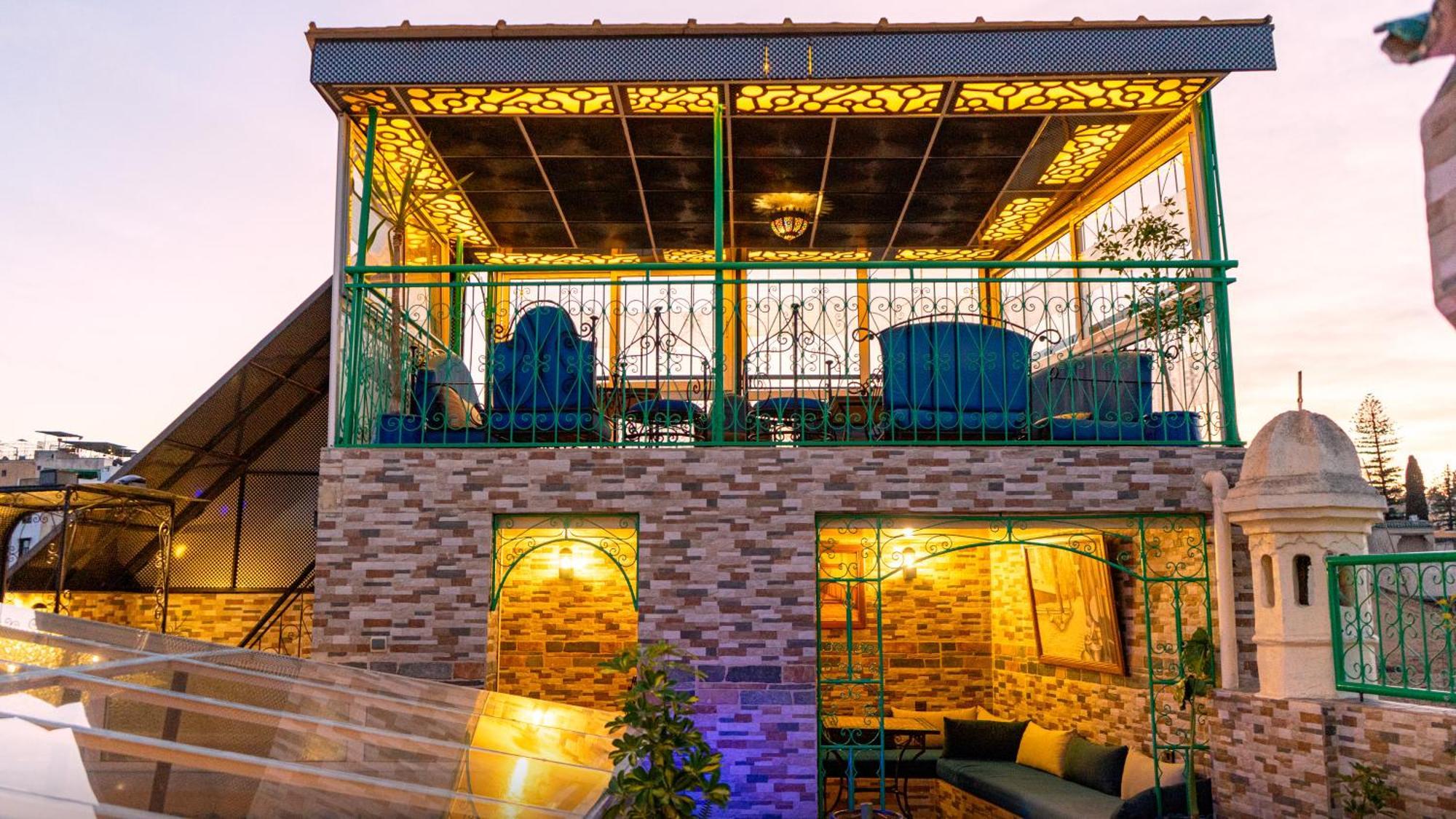 Riad Dar El Ouedghiri Fès Exteriör bild