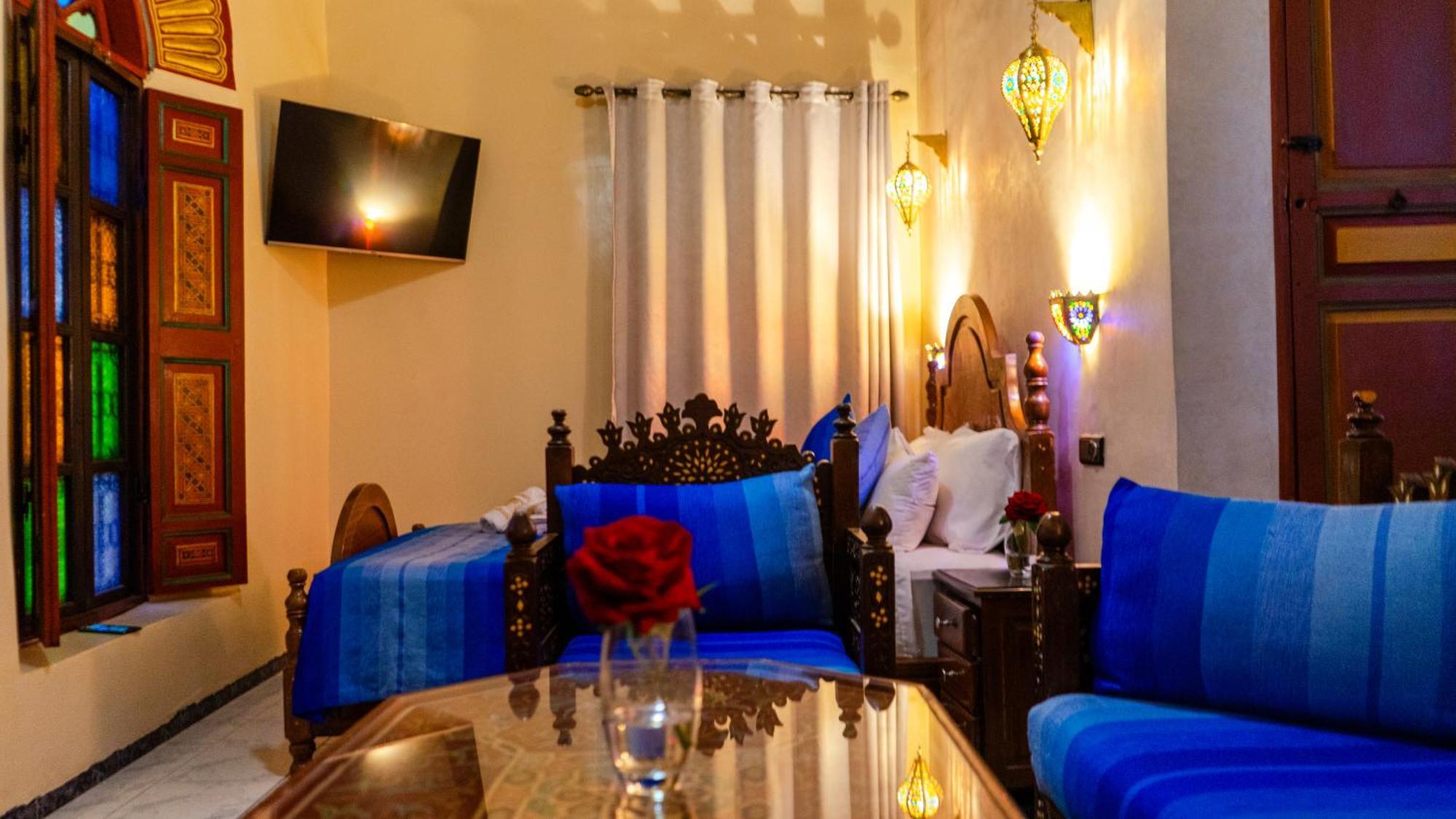 Riad Dar El Ouedghiri Fès Exteriör bild