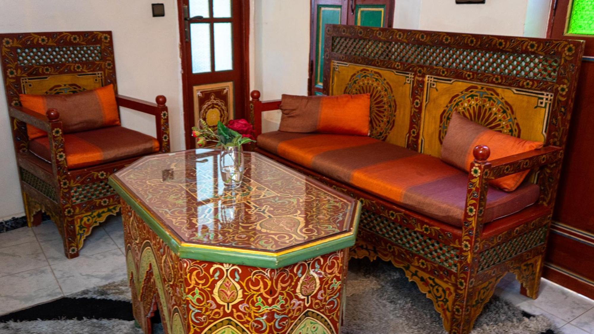 Riad Dar El Ouedghiri Fès Exteriör bild